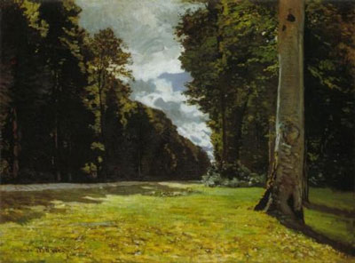 Monet - The Road to Chailly in the Forest of Fontainebleau Monet - The Road to Chailly in the Forest of Fontainebleau
